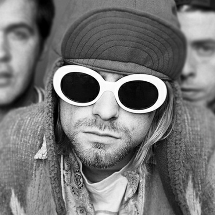 Очки солнцезащитные "Kurt Cobain (Курт Кобейн)" черные
