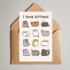 Открытка "I love Kitties"