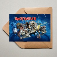 Открытка "Iron Maiden"