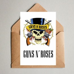 Открытка "Guns N' Roses"