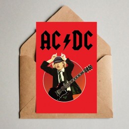 Открытка "AC/DC"