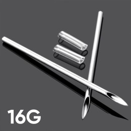 Игла для пирсинга 16G (1.2 мм)
