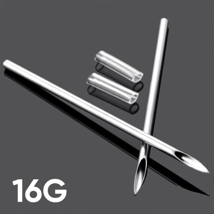 Игла для пирсинга 16G (1.2 мм)