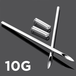 Игла для пирсинга 10G (2.5 мм)