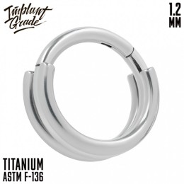 Кольцо-кликер Simple Kelly "Implant Grade" 1.2 мм титан
