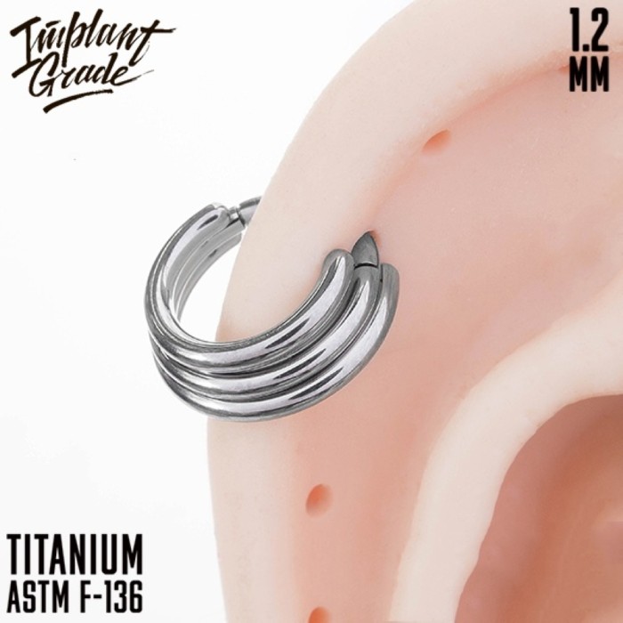 Кольцо-кликер Trio "Implant Grade" 1.2 мм титан