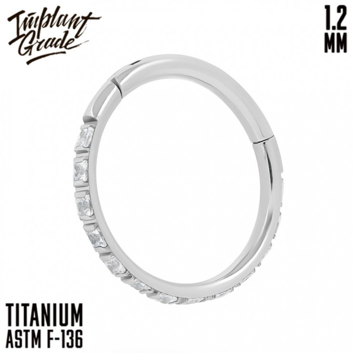 Кольцо-кликер Charmins "Implant Grade" 1.2 мм титан