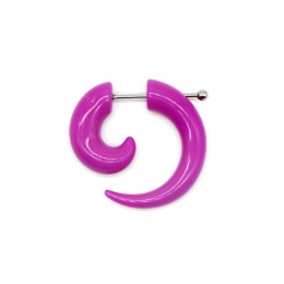 Фейк спираль из акрила "Фиолетовый"