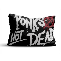 Подушка "Punks Not Dead"