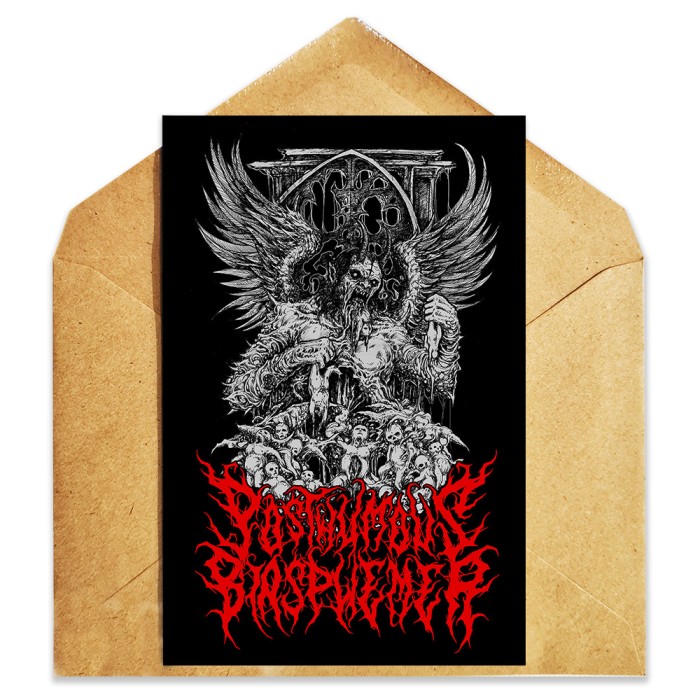 Открытка Posthumous Blasphemer "Symbol Of Despair"