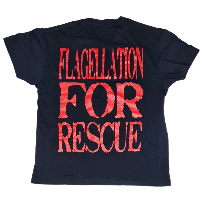 Футболка "Posthumous Blasphemer (Flagellation For Rescue)" Red