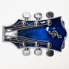 Пряжка для ремня "Гитара синяя"