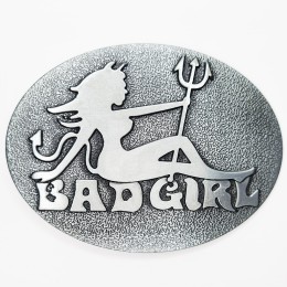 Пряжка для ремня "Bad Girl"