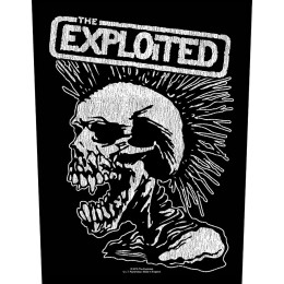 Нашивка на спину The Exploited "Vintage Skull"