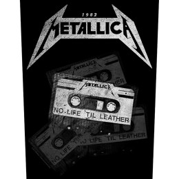 Нашивка на спину Metallica "No Life 'Til Leather"