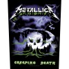 Нашивка на спину Metallica "Creeping Death"