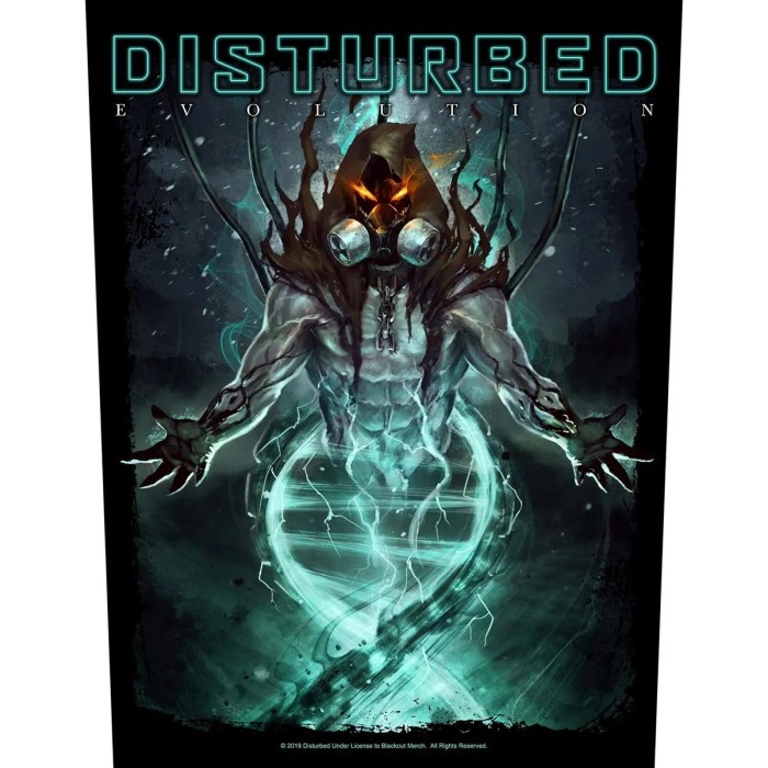 Нашивка на спину Disturbed "Evolution"