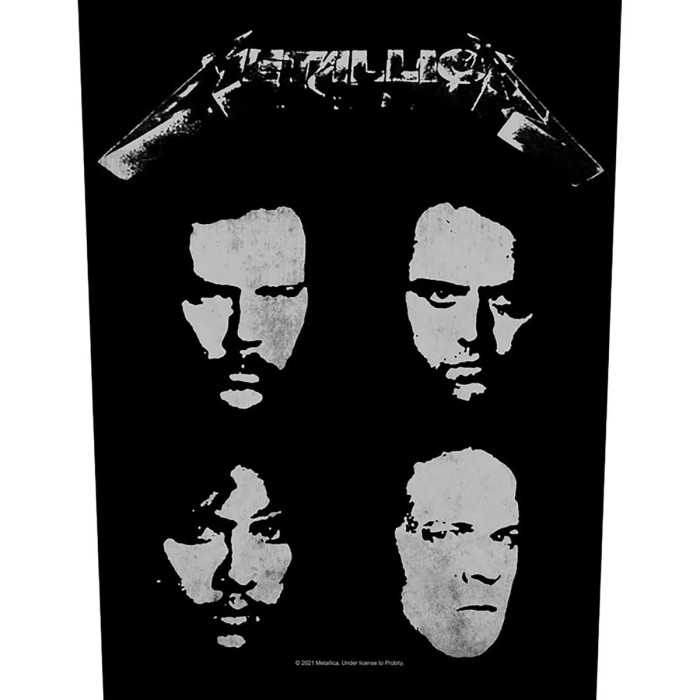 Нашивка на спину Metallica "Black Album"
