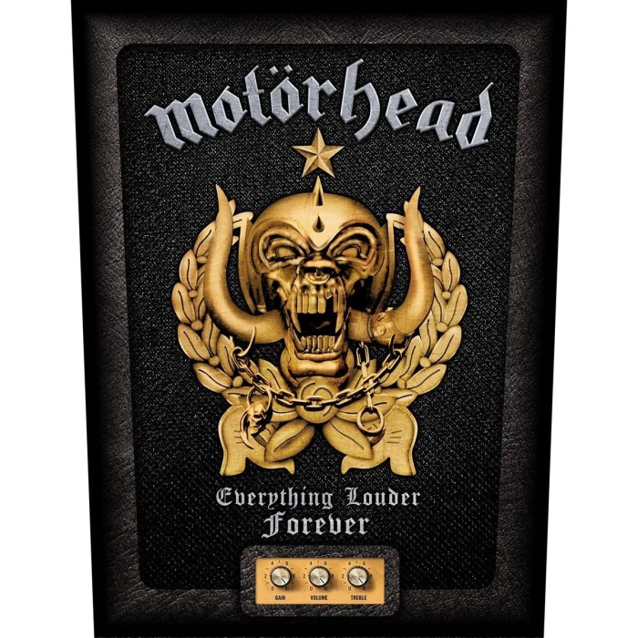 Нашивка на спину Motorhead "Everything Louder Forever"