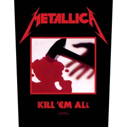 Нашивка на спину Metallica "Kill Em All"