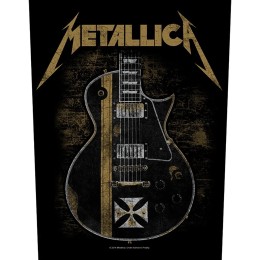 Нашивка на спину Metallica "Hetfield Guitar"