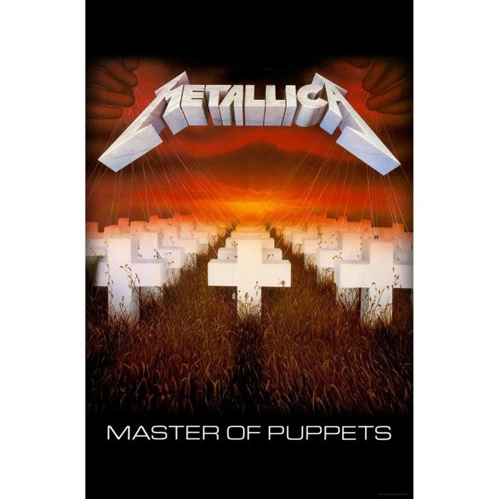 Флаг Metallica "Master Of Puppets"