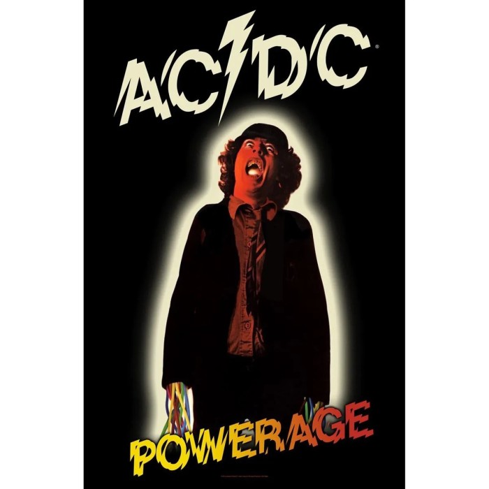 Флаг AC/DC "Powerage"