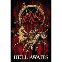 Флаг Slayer "Hell Awaits"
