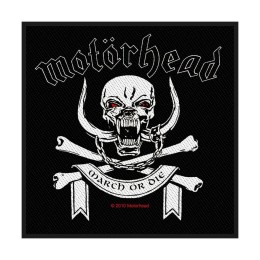 Нашивка Motorhead "March Or Die"