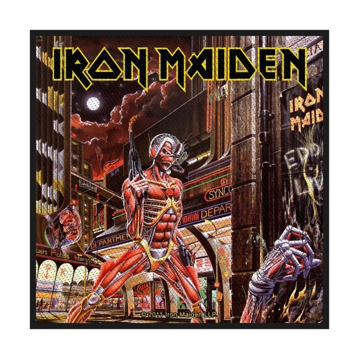 Нашивка Iron Maiden "Somewhere In Time"