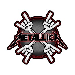 Нашивка Metallica "Metal Horns"