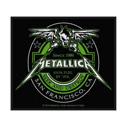 Нашивка Metallica "Beer Label"