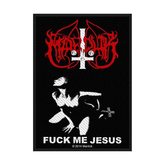Нашивка Marduk "Jesus"