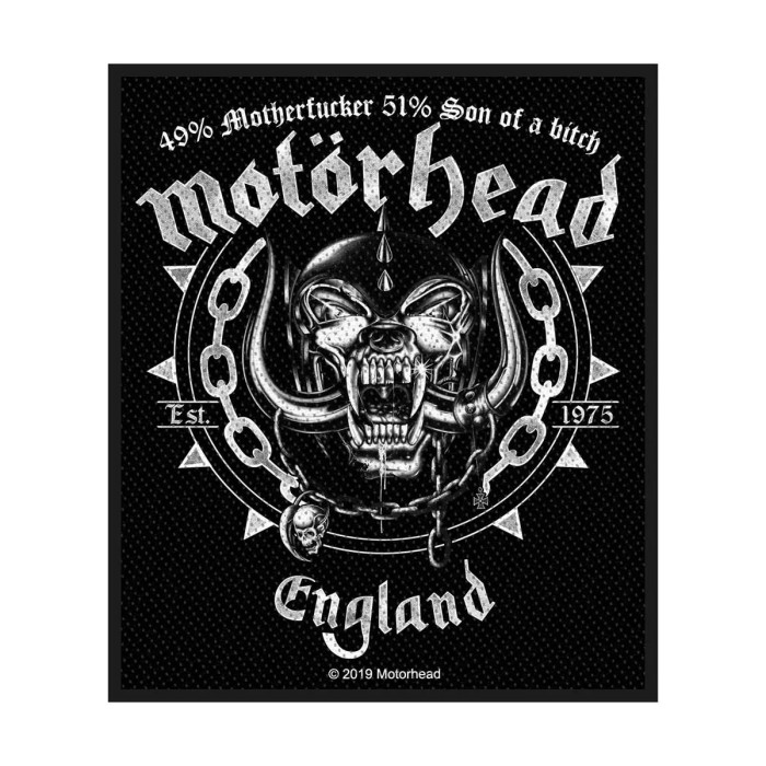 Нашивка Motorhead "Ball & Chain"