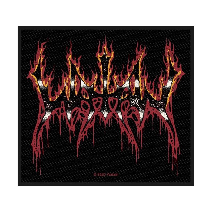 Нашивка Watain "Flaming Logo"