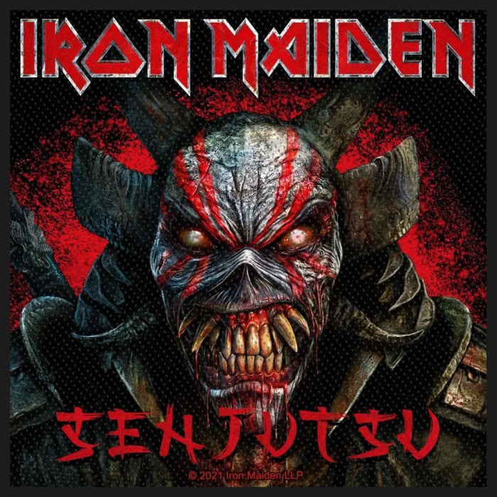 Нашивка Iron Maiden "Senjutsu Back Cover"