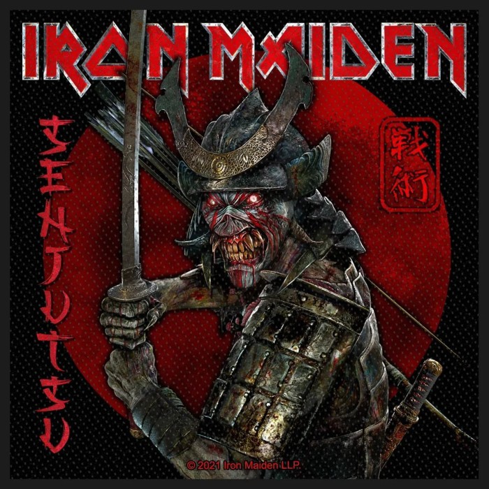 Нашивка Iron Maiden "Senjutsu"