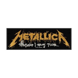 Нашивка Metallica "Wherever I May Roam Logo"