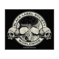 Нашивка Black Label Society "Skulls"
