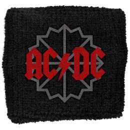 Напульсник AC/DC "Black Ice Logo" трикотажный