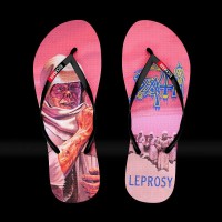 Шлепки Death "Leprosy"