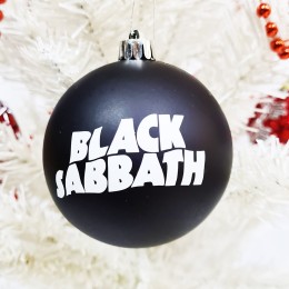 Шар пластиковый "Black Sabbath" (8 см)