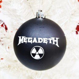 Шар пластиковый "Megadeth" (8 см)