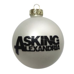 Шар стеклянный "Asking Alexandria" (6 см)