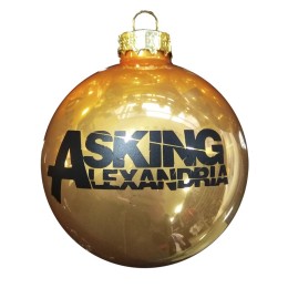 Шар стеклянный "Asking Alexandria" (6 см)