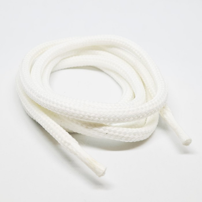 Шнурки для спецобуви (берцы) "Белые круглые 0.7-1.5м"