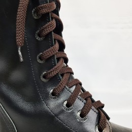 Шнурки для кроссовок и кед "Коричневые плоские 8 мм - 0.8-1.5 м"