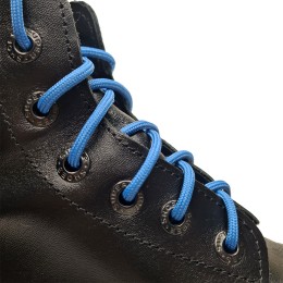 Шнурки для кроссовок и кед "Светло-синие круглые 4 мм - 0.8-1.5 м"