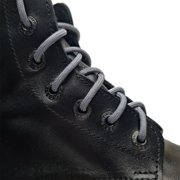 Шнурки для кроссовок и кед "Серые круглые 4 мм - 0.8-1.5 м"