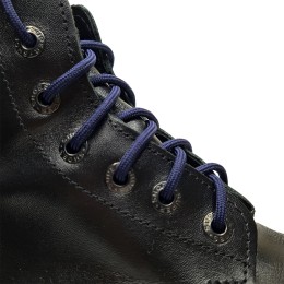Шнурки для кроссовок и кед "Темно-синие круглые 4 мм - 0.8-1.5 м"